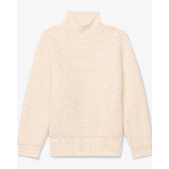 MM Lafleur The Lea Sweater Loop Knit Chunky Alapca Size M $395.00 - Picture 1 of 10